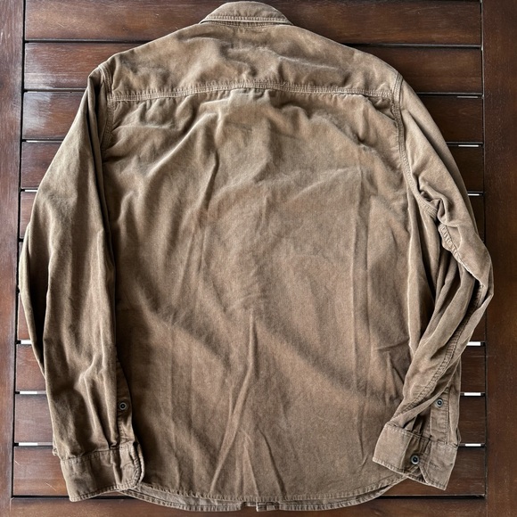 Lucky Brand Cole Hauser Corduroy Utility Shirt, size XL - Picture 5 of 5